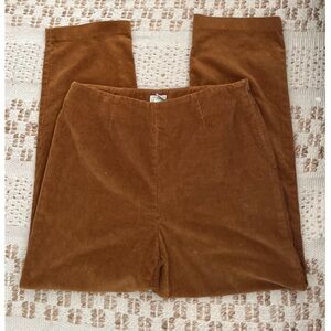 LL Bean Corduroy Pants size 14 Fall Minimalist